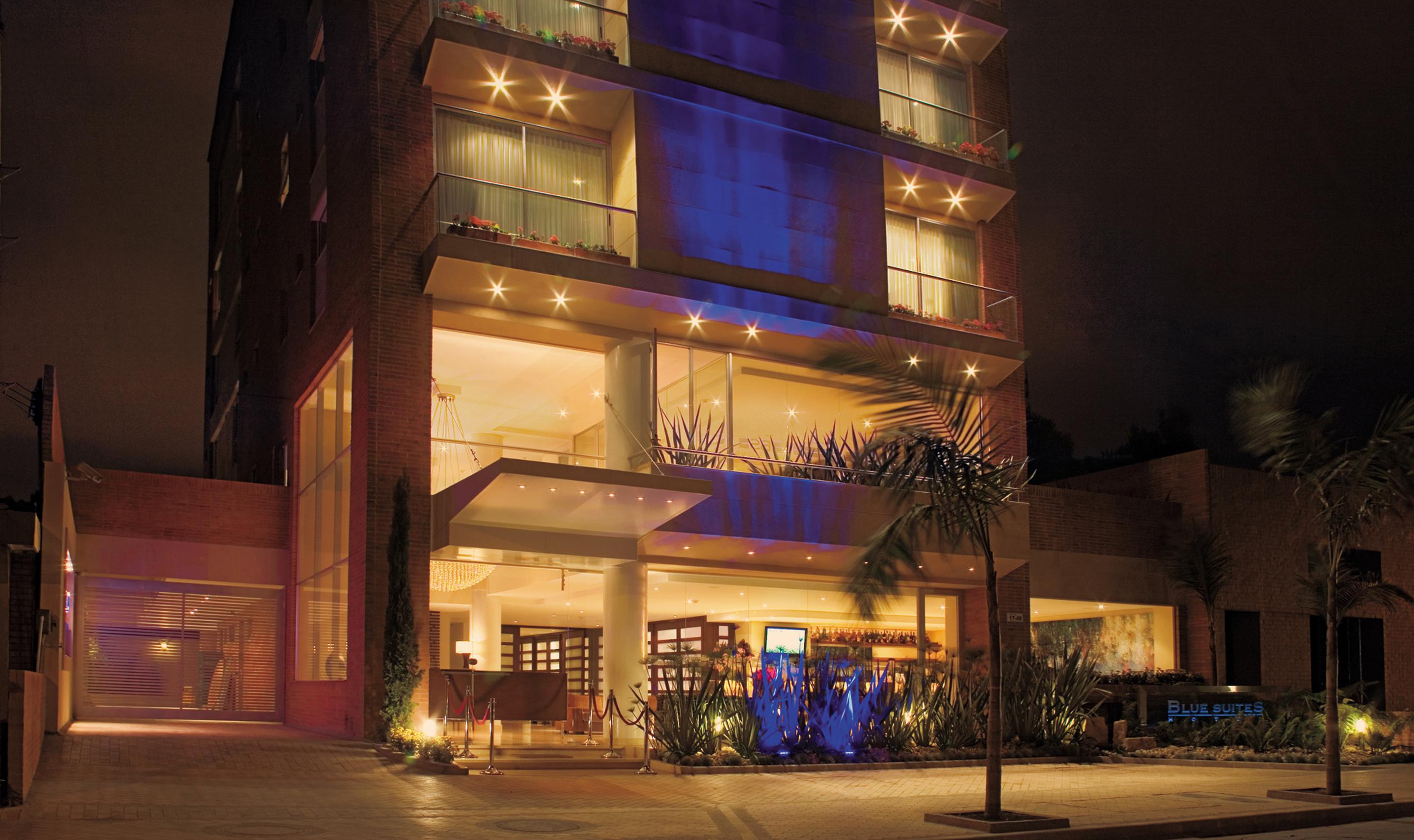 Blue Suites Hotel Bogotá Exteriör bild